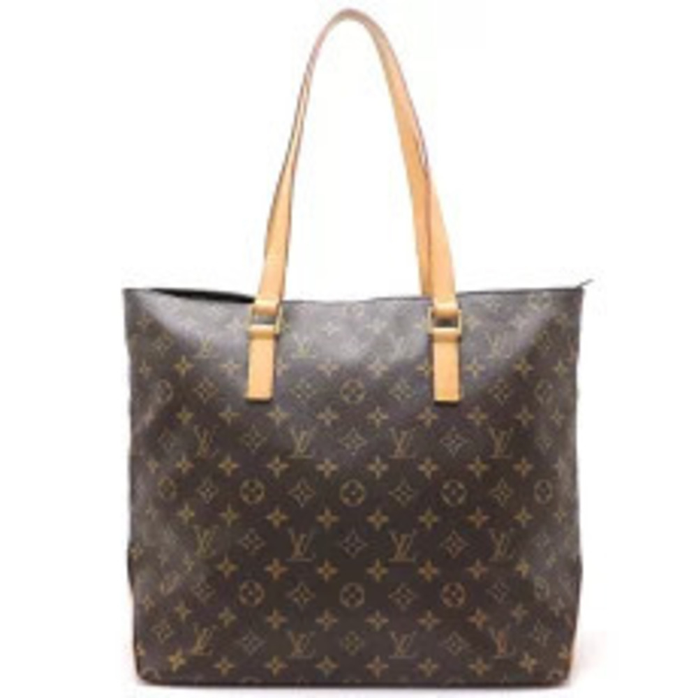 Louis Vuitton Brown Cabas Tote Bag Ebene Mezzo Monogram Brown